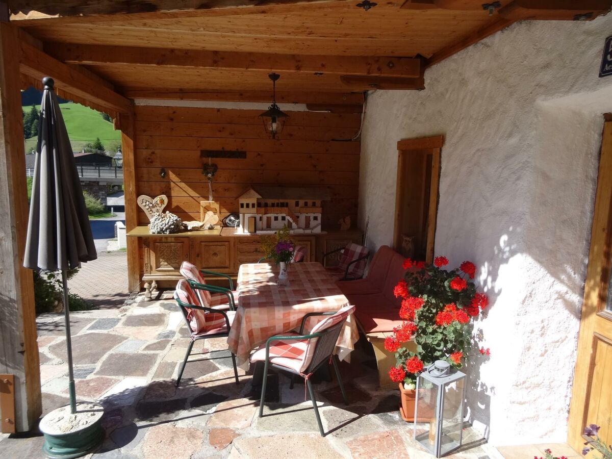 Terrasse Ferienwohnung Badhaus