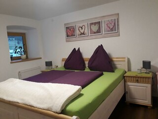 Ferienwohnung Elisabeth Schlafzimmer