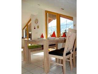 Ferienwohnung Stubenböck Esszimmer