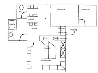 Grundriss FW Parterre