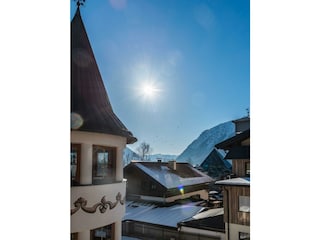 Ausblick vom Appartementhaus Alpenrose