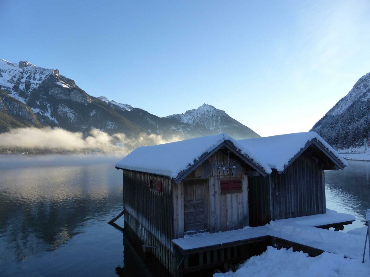 winterliche Morgenstimmung am Achensee