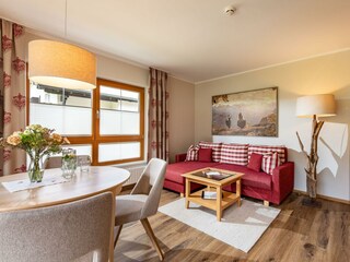 Blick ins Appartement