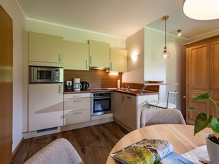 Blick ins Appartement