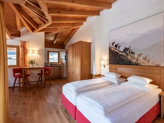 Blick ins Appartement