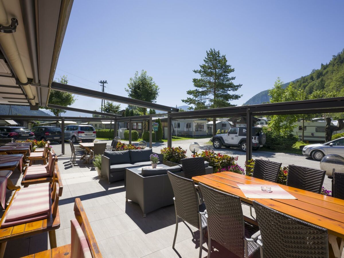 Restaurant Karwendel-Camping - Terrasse