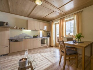 Küchenzeile im Appartement Karwendel