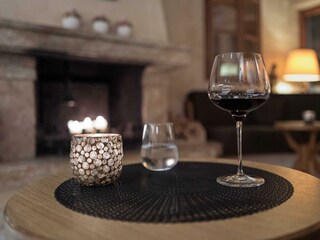 Offener Kamin & Hotellobby