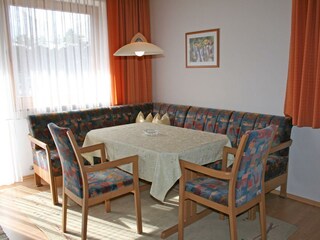 Beispiel Essecke in den Ferienwohnungen