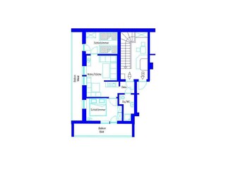 Ferienwohnung A - Grundriss