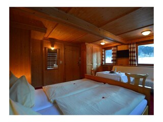 Doppelzimmer Bergblick - mit Sofa