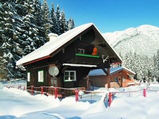 Ferienhaus Grossmitt im Winter