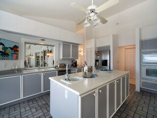 kitchen of the villa in Cape Coral, Florida