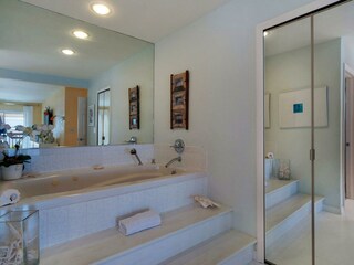 Master bathroom of the villa in Cape Coral, FL