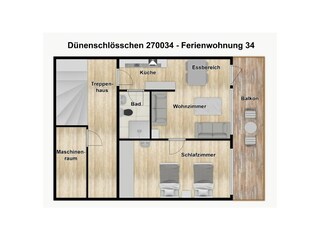 Apartamento de vacaciones Wangerooge Grabación al aire libre 3