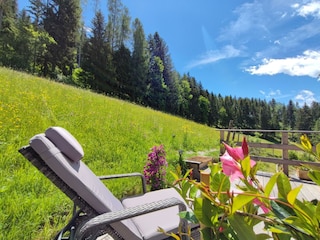 Terrasse vom Apartment