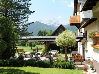 Blick auf die Terrasse