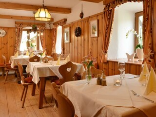 Blick in die Gaststube