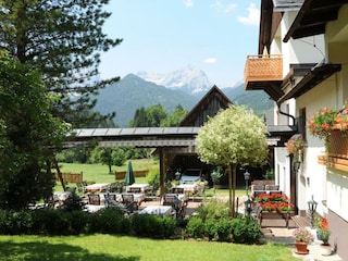 Blick auf die Terrasse