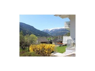 Blick vom Haus Richtung Flattach