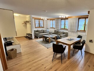 Landhaus Rudigier Appartement Nr. 1 Wohnbereich