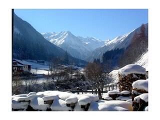 Ausblick Richtung Gletscher