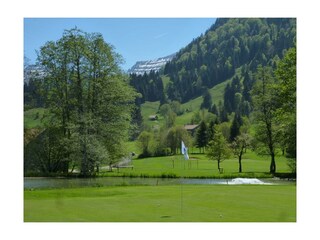 Golfplatz Steibis Bergblick