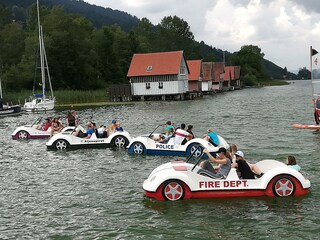 Bootfahren auf dem Alpsee