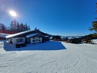 Hütte auf dem Hündle