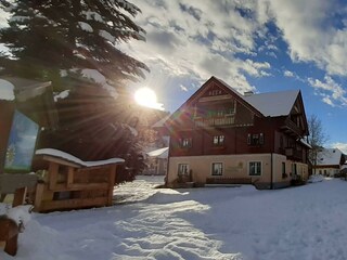 Winterurlaub im Ferienhaus Tschernitz