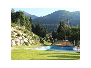 Haus Taxegger - Außenpool für heiße Tage