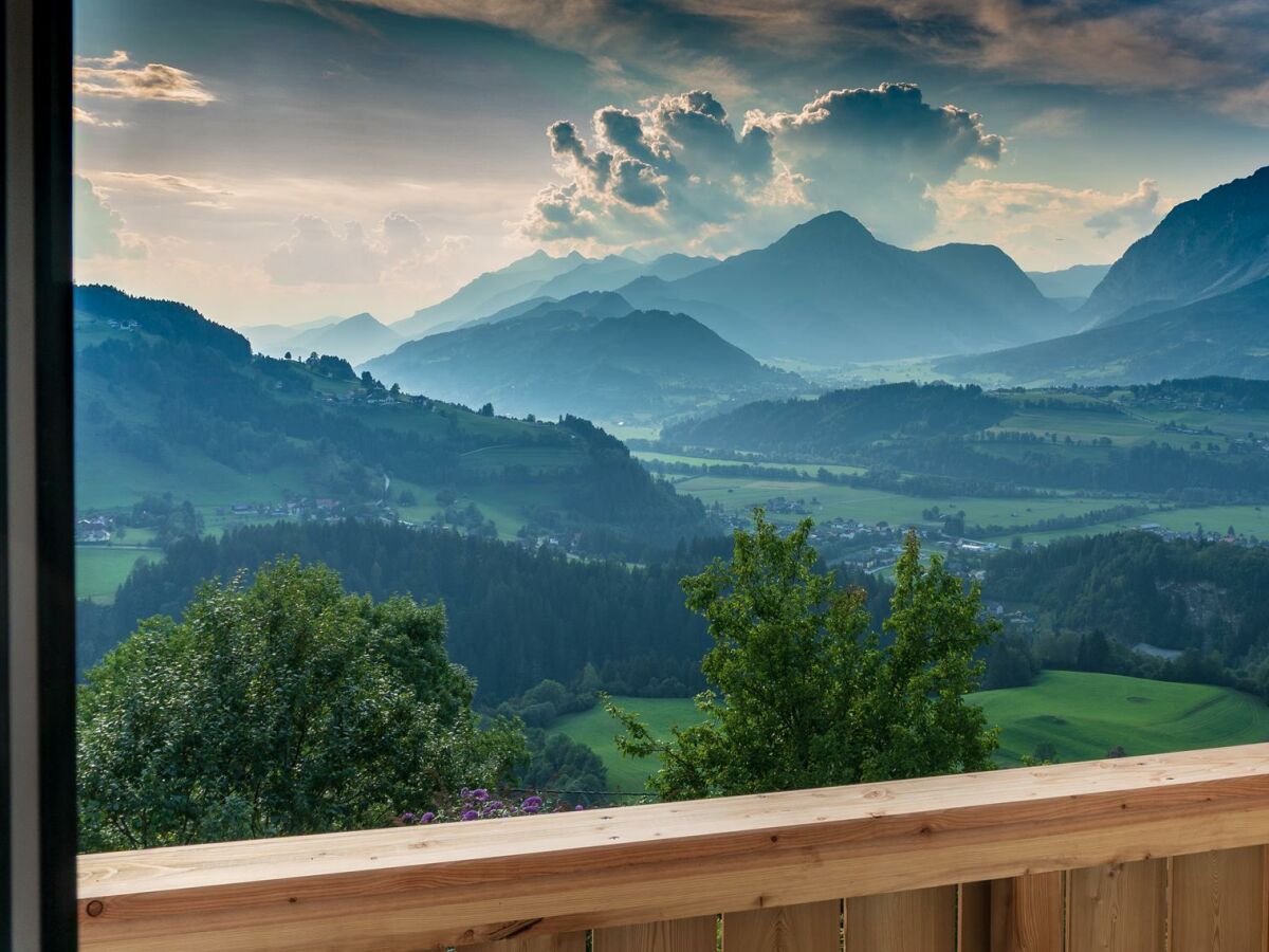 Ausblick vom Balkon