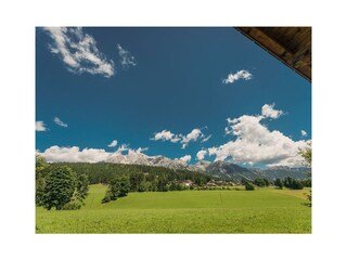 Ausblick, Ferienhaus Ramsau