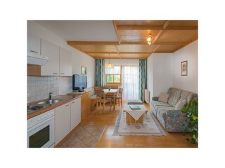 Appartement 1 Küche + Wohnzimmer