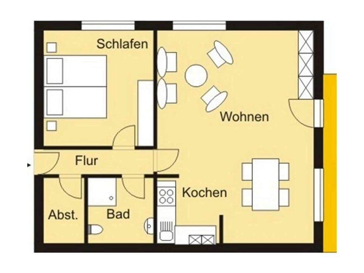 Ferienwohnung Dassow Grundriss 25