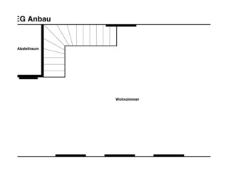 Erdgeschoss Anbau.