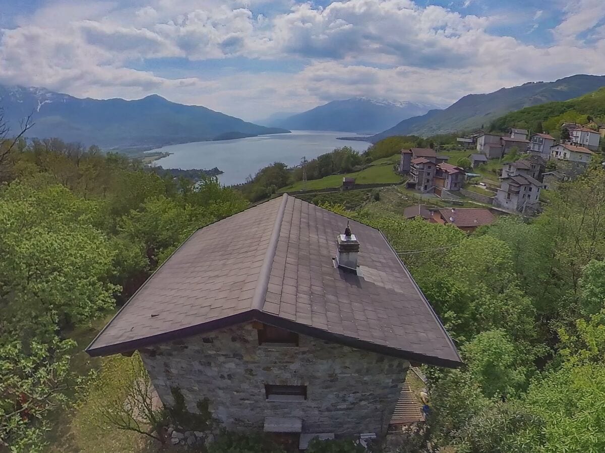 Hinteransicht des Rusticos - Blickrichtung Süden