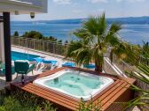 Seaview Villa Marija with heated pool 30sqm, Jacuzzi