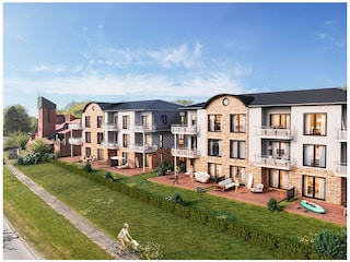 Ferienwohnung Damp Außenaufnahme 2