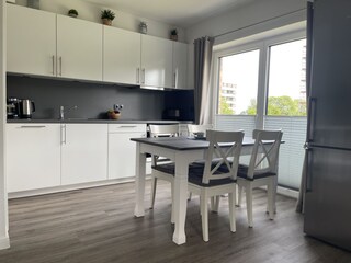 Küche u. Essbereich