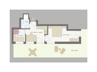 Appartamento Partschins Pianta del piano 20