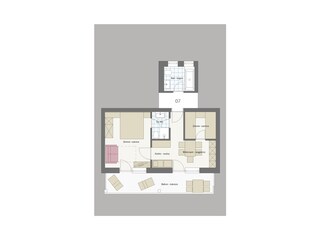 Appartamento Partschins Pianta del piano 21