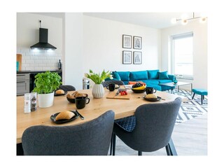 Hafenspitze App.2.21- Blick durchs Appartement
