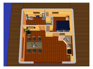 Chalet Rust am Neusiedler See Grondplan 41