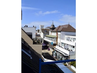 Balkon Blick Richtung Innenstadt