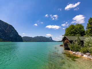 Appartamento Unterach am Attersee Registrazione all'aperto 10