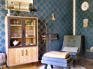 Leseecke im Wohnzimmer