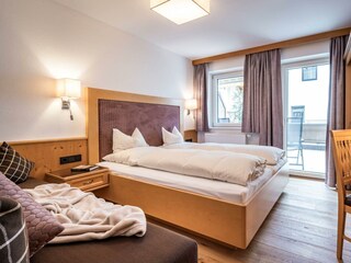 Schlafzimmer Appartement Lanersbach
