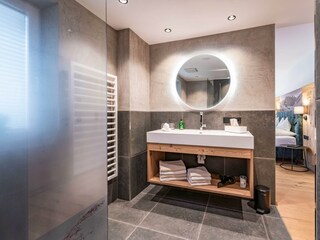 Badezimmer 2 Appartement Zillertal