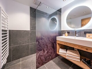 Badezimmer Appartement Lanersbach